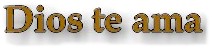 Dios te ama