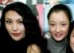 Two Chinese models, Zhang Di (left) and Fan Yuege, are seen in post for the press in Beijing on Wednesday. As many as 100 Chinese models will participate in the annual Beijing International Fashion Week which begins today (2002-11-21) and ends next Thursday. [Xinhua] 