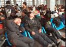 Chinese nap while waiting for trains at Beijing's Railway Station Friday January 12, 2001. Millions of people across China are beginning an annual journey back to their hometowns to be with family for Spring Festival, the annual holiday which marks the lunar new year. (AP Photo) 