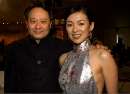 Director Ang Lee and actress Zhang Ziyi pose together at the IFP/West Independent Spirit Awards March 24, 2001, in Santa Monica, California. Reuters/Fred Prouser