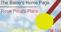 Bailey's Gold Site Award