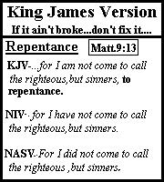 Trust in the King James Version