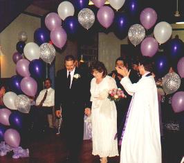 Under the Wedding Arch
