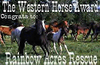 congrats to Rainbow Acres