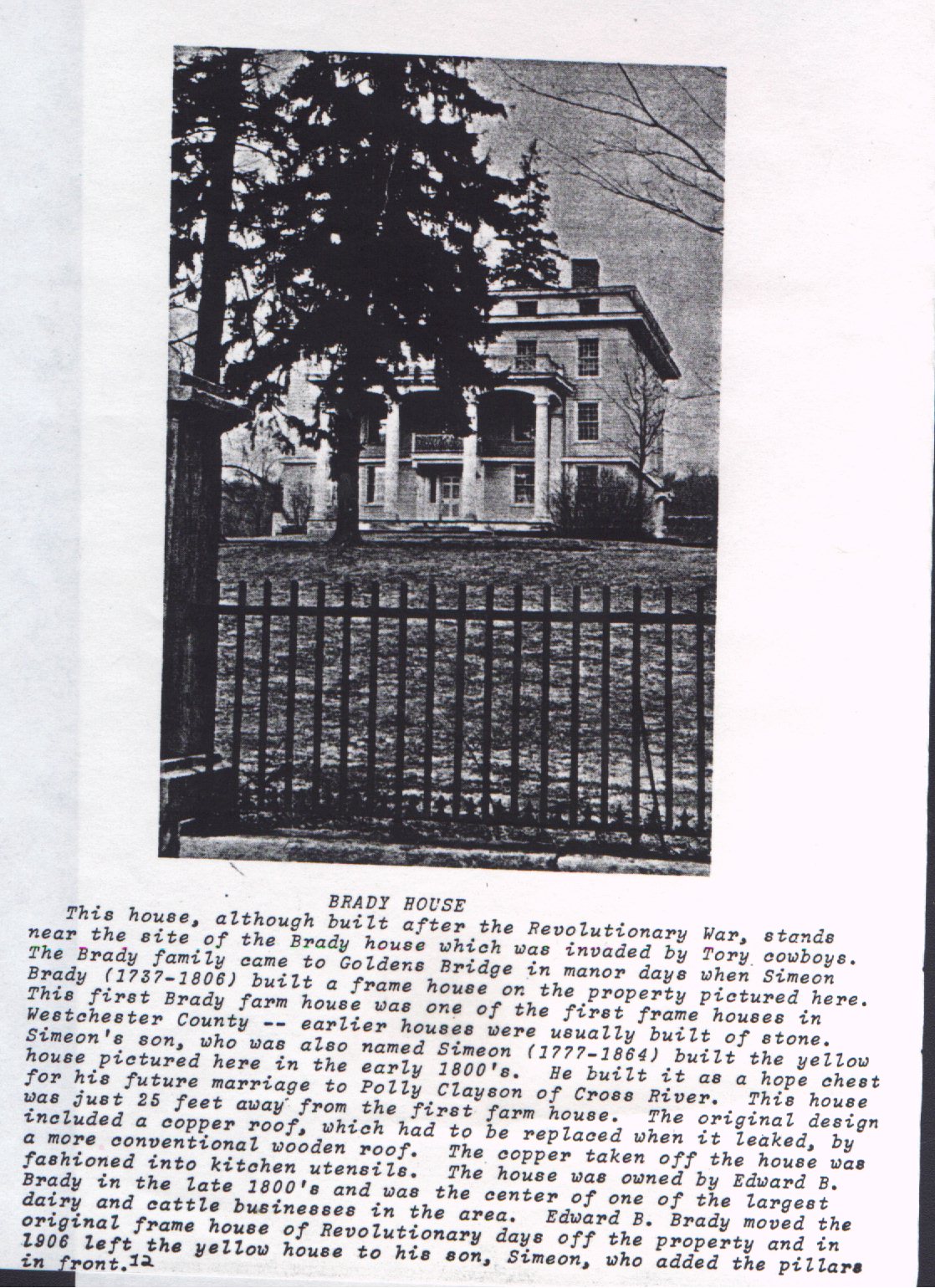 The Brady House