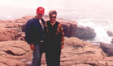 Hank & Liz at Acadia National Park