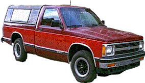 Cutout of My Fishing Truck Taken April 29th, 2000