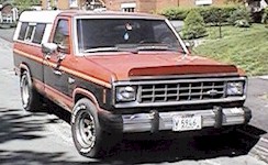 Picture of My Fishing Truck Taken May 12th, 1999