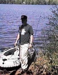 Picture of Me by My Fishing Boat Taken May 14th, 1999