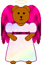 rainbow angel bear