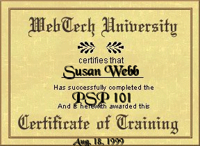 Paint Shop Pro Diploma
