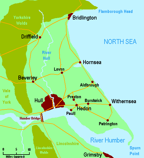 Map of Holderness