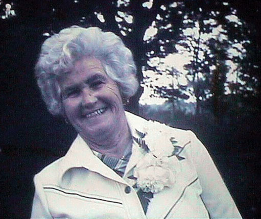 Photo taken at Athlone Farm by Anne Howell Gorman nee Johnson, just as Granny Lou was about to dash off!