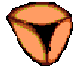 picture of triangular filled cookie