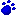 Blue Paw  GIF 1k
