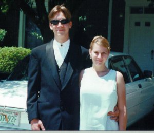 Picture of Julie, my daughter, with the love of her life, Bobby