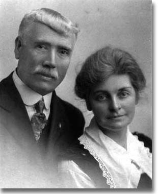 Frank Price and Emma James