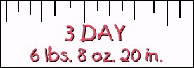 3 Day Stats