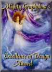 The Mighty Grapholina's Excellence in Design Award