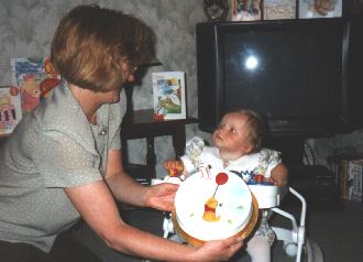 Abigail's first birthday