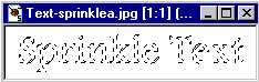 Text not floating