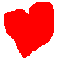 A heart of love