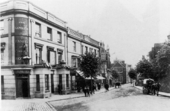 Park st/Bridge st 1900's