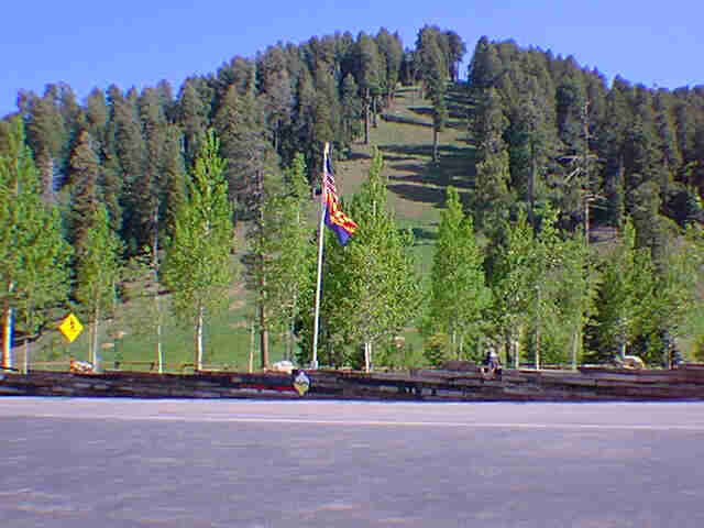 The ski lift on Mt. Lemmon