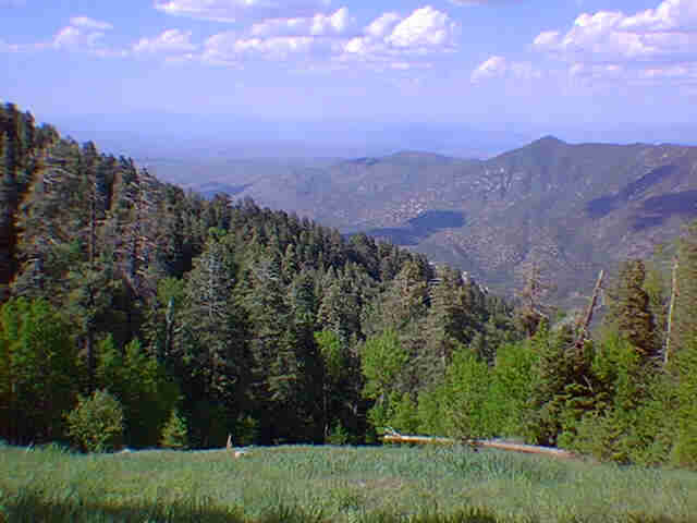 Looking north from Mt. Lemmon