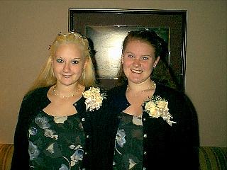 Ashli and Cortney 8/14/99