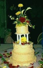 Look at the cake I decorated for Bubba.