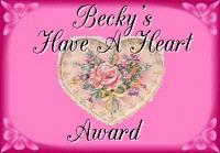 Becky's Have a Heart Award