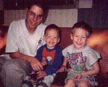 Cory and Tyler with Uncle Kent