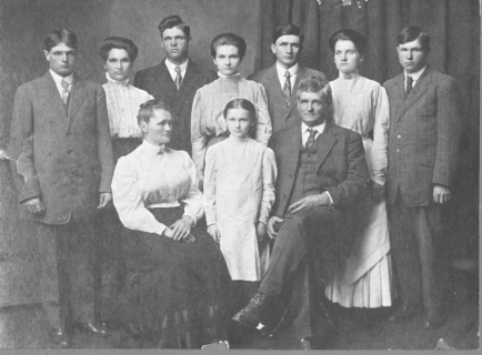 Cyrus Beavers and Family