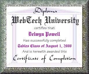Web Tech University