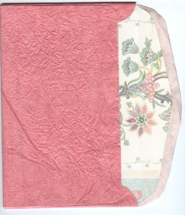 Tissue paper envy made by Cathy A.