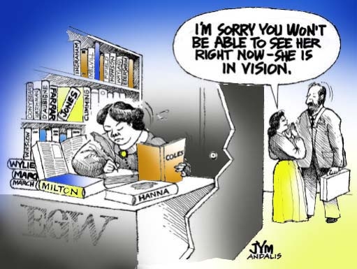 Ellen G. White en visión