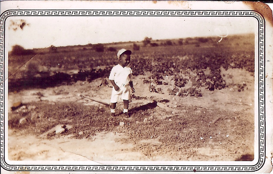 Lee Slider as a boy