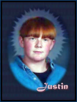 Justin's last picture taken October 98
