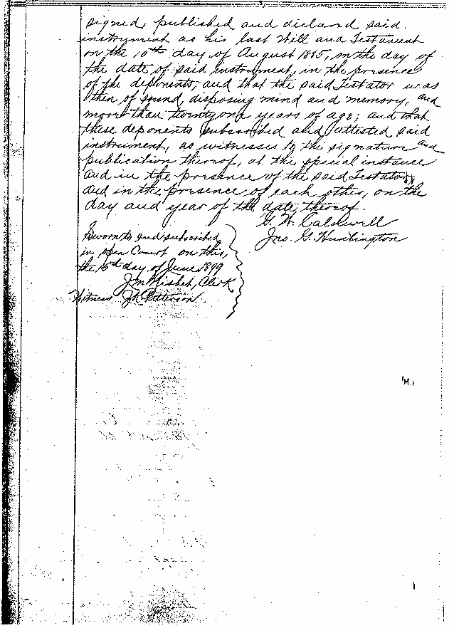 JD Bowen's Will, Page 3.GIF (91203 bytes)