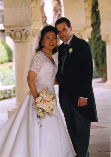Wedding picture-David and Cathy