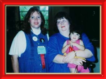 Miss Sandi and her daughter Jessica