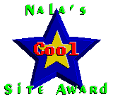 Nala's Cool Site Award