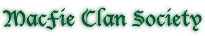 macfie clan society of 
america