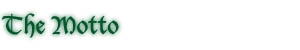 the motto