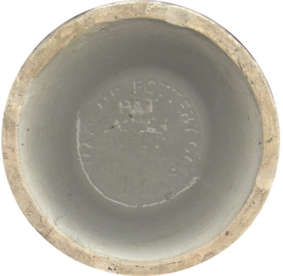 MACOMB POTTERY CO. PAT. JAN 24, 1899 MACOMB, ILL.
