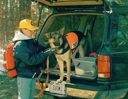 Preparing for practice SAR mission
