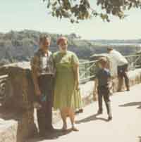 Leo and Grace at Niagara Falls Canada.