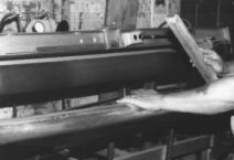 metal pipes being formed