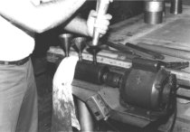putting a 'toe' on a pipe foot
